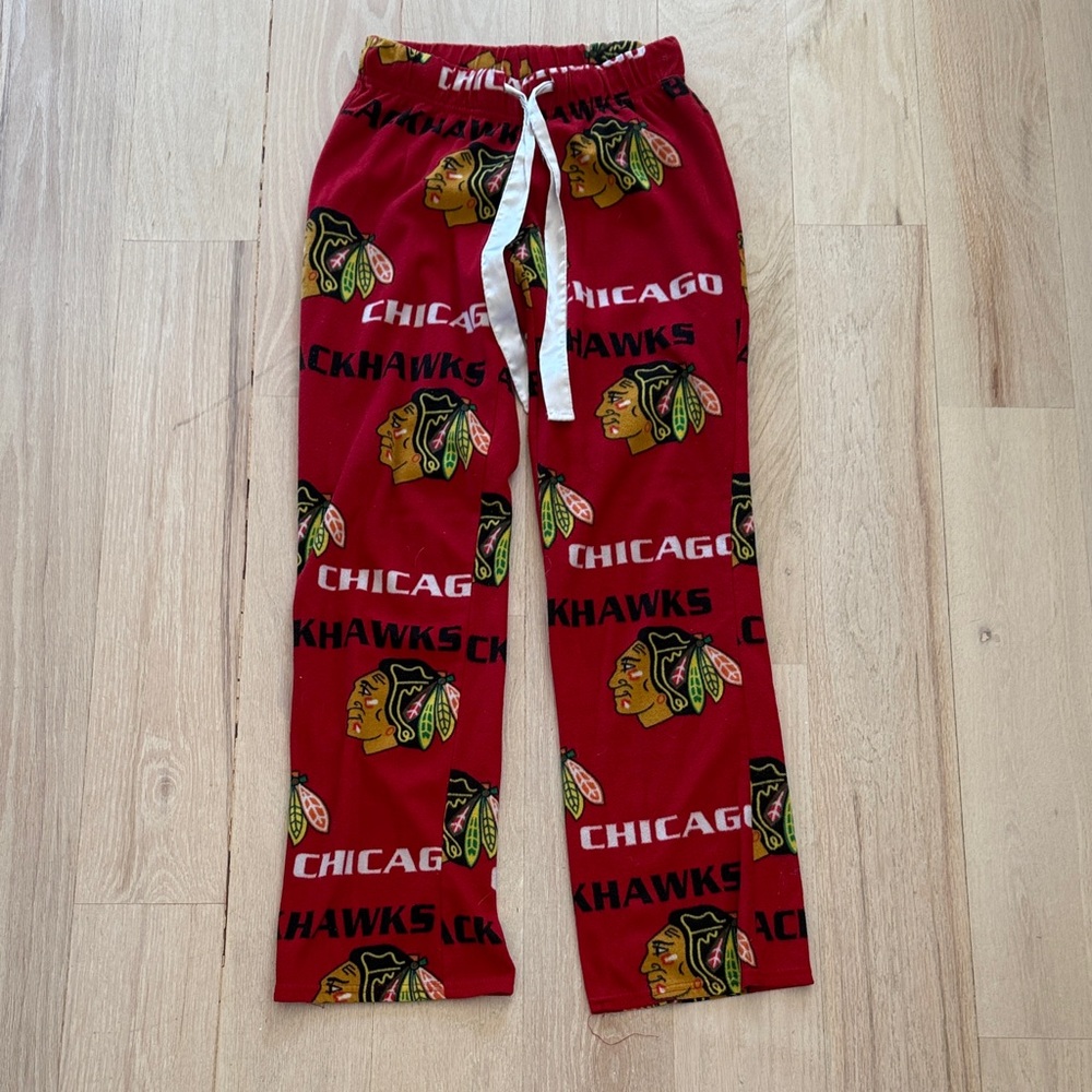 Chicago Blackhawks Red Pajama Pants